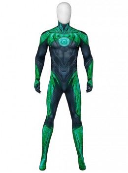 Game Suicide Squad Kill the Justice League Green Lantern Halloween Cosplay Costume Bodysuit
