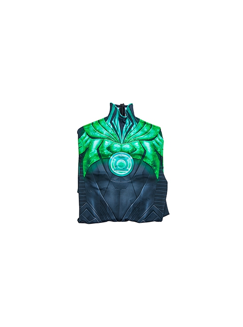 Game Suicide Squad Kill the Justice League Green Lantern Halloween Cosplay Costume Bodysuit