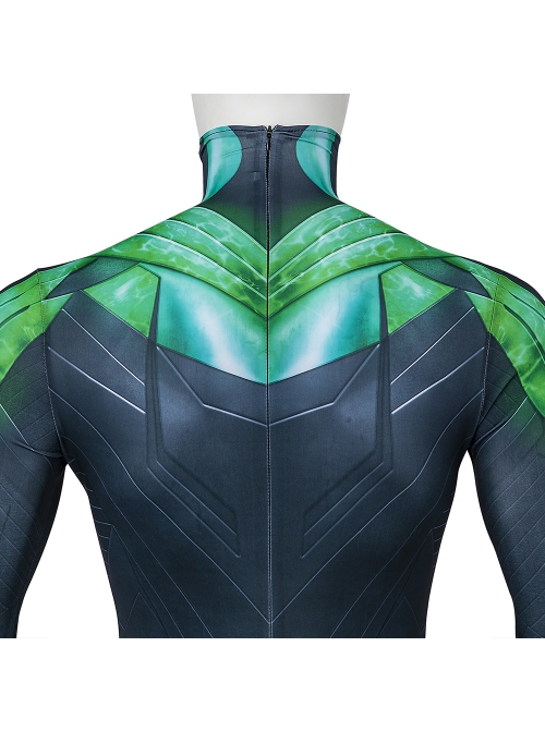 Game Suicide Squad Kill the Justice League Green Lantern Halloween Cosplay Costume Bodysuit