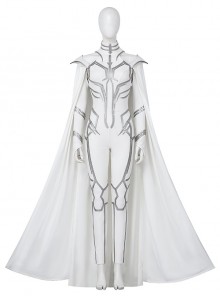 Comics What If Season 2 Hela White Outfit Halloween Cosplay Costume Set Without Boots