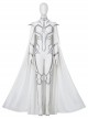 Comics What If Season 2 Hela White Outfit Halloween Cosplay Costume Set Without Boots