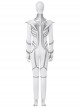 Comics What If Season 2 Hela White Outfit Halloween Cosplay Costume Set Without Boots