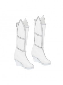 Comics What If Season 2 Hela White Outfit Halloween Cosplay Accessories White Boots
