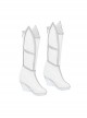 Comics What If Season 2 Hela White Outfit Halloween Cosplay Accessories White Boots