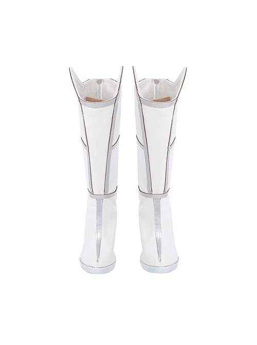 Comics What If Season 2 Hela White Outfit Halloween Cosplay Accessories White Boots