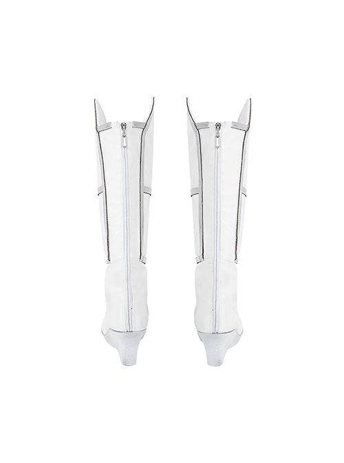 Comics What If Season 2 Hela White Outfit Halloween Cosplay Accessories White Boots