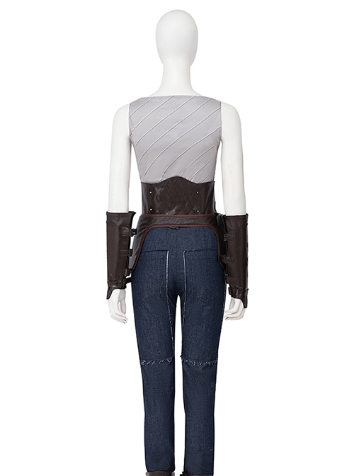 Movie Rebel Moon Kora Halloween Cosplay Costume Set Without Boots