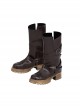 Movie Rebel Moon Kora Halloween Cosplay Accessories Brown Boots