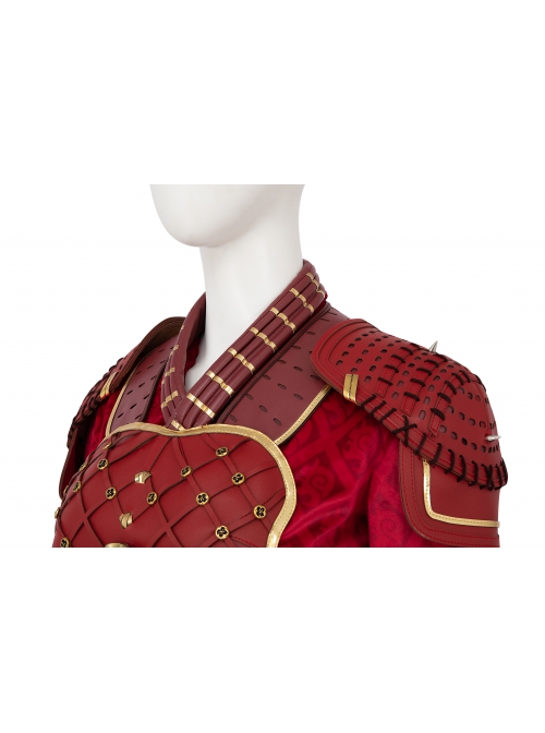 Comics What If Season 2 Hela Red Battle Suit Halloween Cosplay Costume Set Without Boots