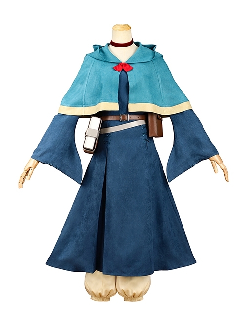 Delicious In Dungeon Marcille Donato Outfit Halloween Cosplay Costume Full Set