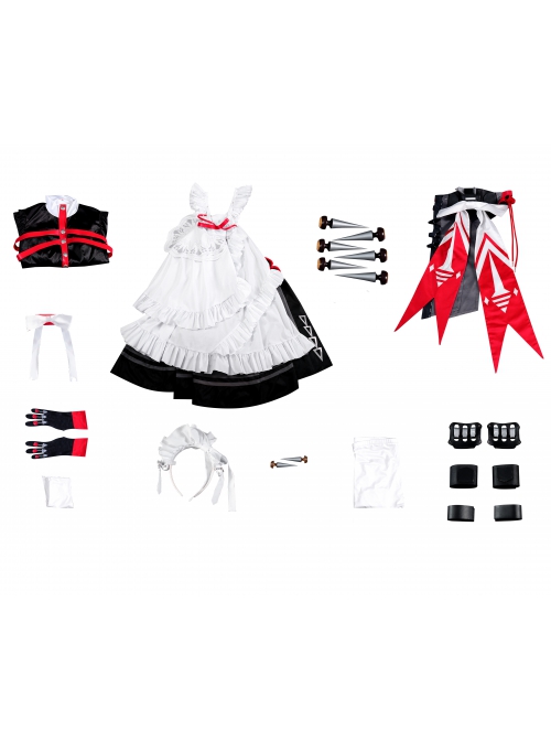 Game Zenless Zone Zero Alexandrina Sebastiane Halloween Cosplay Costume Full Set