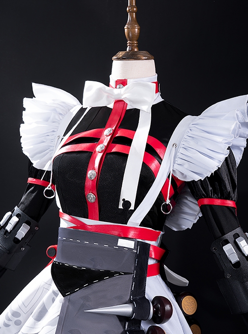 Game Zenless Zone Zero Alexandrina Sebastiane Halloween Cosplay Costume Full Set