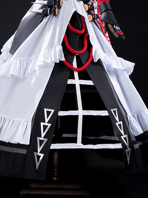 Game Zenless Zone Zero Alexandrina Sebastiane Halloween Cosplay Costume Full Set