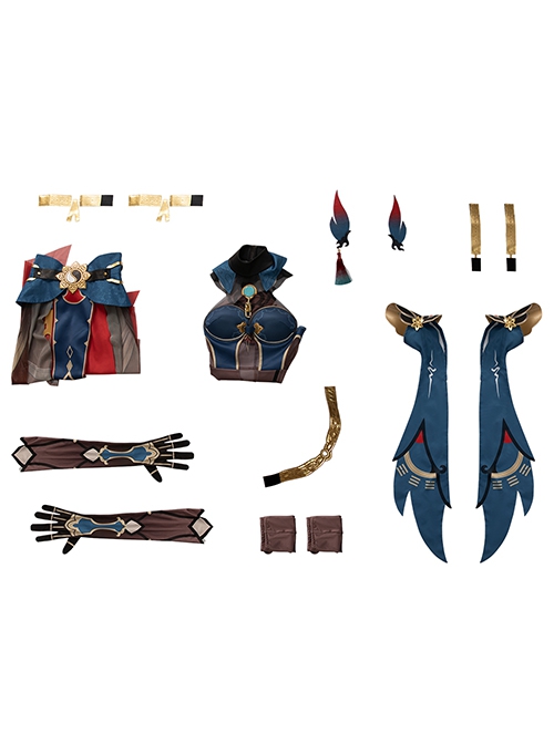 Game Honkai Star Rail Hanya Second Edition Halloween Cosplay Costume Full Set