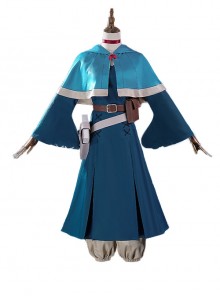 Anime Delicious in Dungeon Marcille Halloween Cosplay Costume Full Set