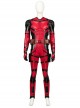 Movie Deadpool & Wolverine Deadpool Samurai Halloween Cosplay Costume Set Without Boots Without Props