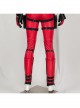 Movie Deadpool & Wolverine Deadpool Samurai Halloween Cosplay Costume Set Without Boots Without Props