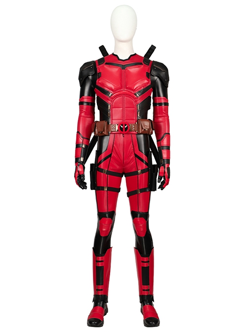 Movie Deadpool & Wolverine Deadpool Samurai Halloween Cosplay Accessories Boots