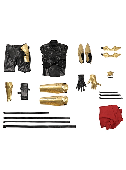 Game Final Fantasy VII Rebirth Vincent Valentine Halloween Cosplay Costume Set Without Shoes