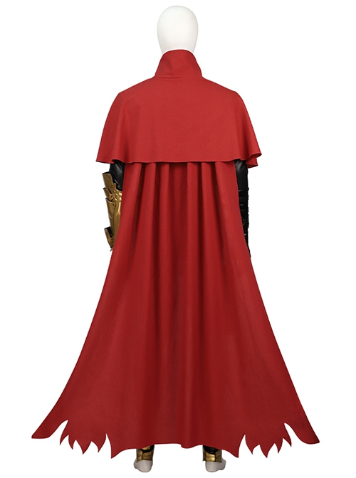 Game Final Fantasy VII Rebirth Vincent Valentine Halloween Cosplay Costume Set Without Shoes