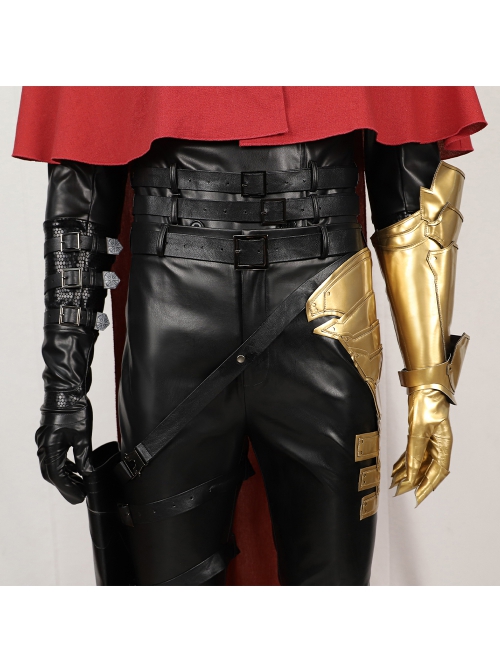 Game Final Fantasy VII Rebirth Vincent Valentine Halloween Cosplay Costume Set Without Shoes