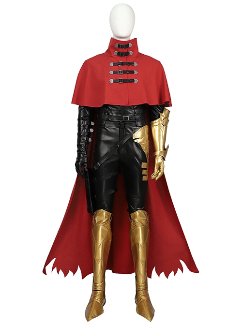 Game Final Fantasy VII Rebirth Vincent Valentine Halloween Cosplay Accessories Shoes