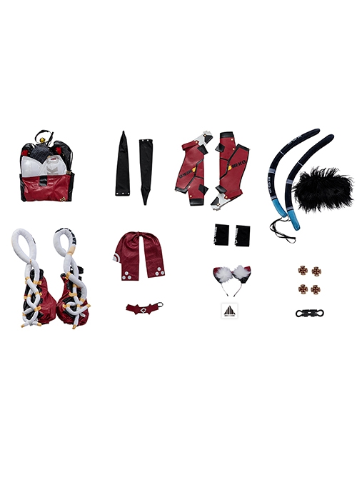 Game Zenless Zone Zero Mana Nekomiya Halloween Cosplay Costume Full Set