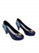 Game Honkai Star Rail Ruan Mei Halloween Cosplay Accessories Blue High Heels Shoes