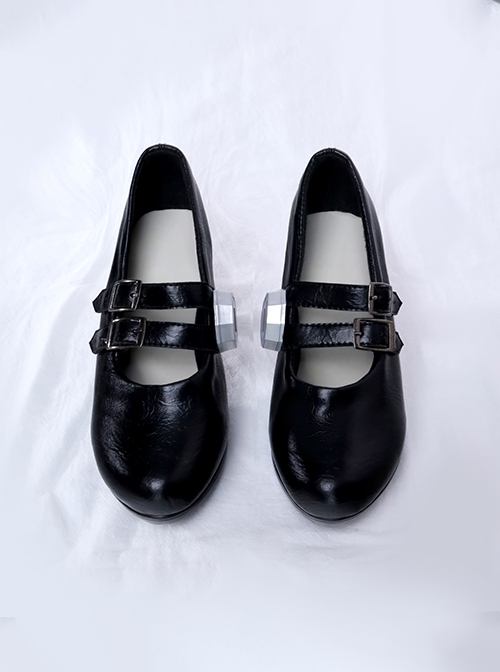 Zenless Zone Zero Ellen Joe Halloween Cosplay Accessories Black High Heels Shoes