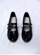 Zenless Zone Zero Ellen Joe Halloween Cosplay Accessories Black High Heels Shoes