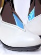 Honkai Star Rail Firefly Halloween Cosplay Accessories White High Heels Shoes