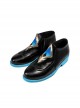 Game Honkai Star Rail Aventurine Halloween Cosplay Accessories Black Shoes