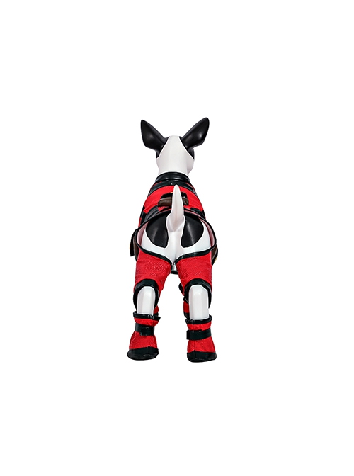 Movie Deadpool & Wolverine Dogpool Wade Wilson Halloween Cosplay Dog Costume Full Set