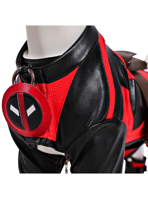 Movie Deadpool & Wolverine Dogpool Wade Wilson Halloween Cosplay Dog Costume Full Set