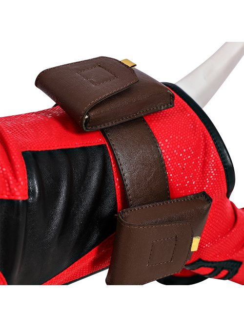 Movie Deadpool & Wolverine Dogpool Wade Wilson Halloween Cosplay Dog Costume Full Set