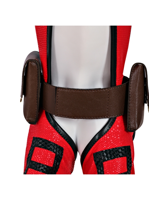 Movie Deadpool & Wolverine Dogpool Wade Wilson Halloween Cosplay Dog Costume Full Set
