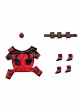 Movie Deadpool & Wolverine Dogpool Wade Wilson Halloween Cosplay Dog Costume Full Set