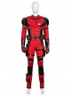 Movie Deadpool & Wolverine Parallel Universe Version Of Deadpool Halloween Cosplay Costume Set Without Boots Without Props