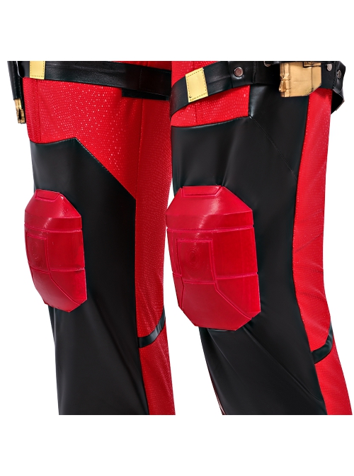 Movie Deadpool & Wolverine Parallel Universe Version Of Deadpool Halloween Cosplay Costume Set Without Boots Without Props