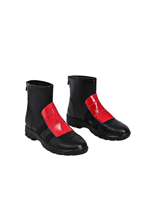 Movie Deadpool & Wolverine Parallel Universe Version Of Deadpool Halloween Cosplay Accessories Black Boots