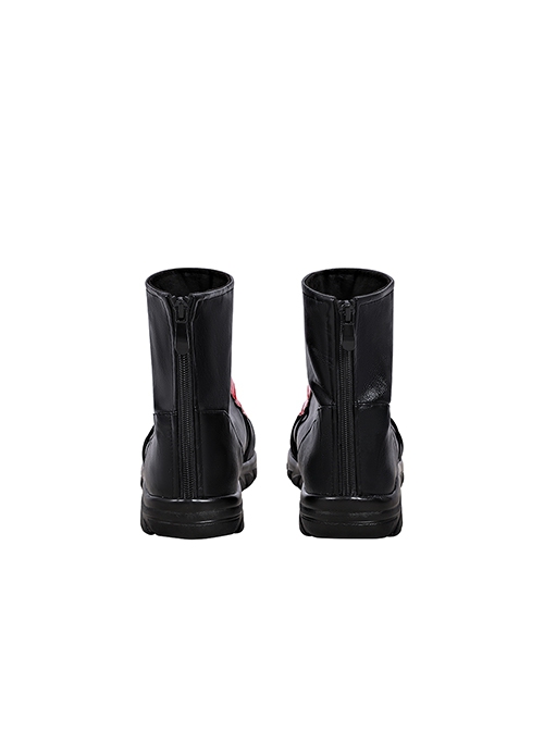 Movie Deadpool & Wolverine Parallel Universe Version Of Deadpool Halloween Cosplay Accessories Black Boots