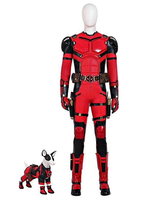 Movie Deadpool & Wolverine Parallel Universe Version Of Deadpool Halloween Cosplay Accessories Black Boots