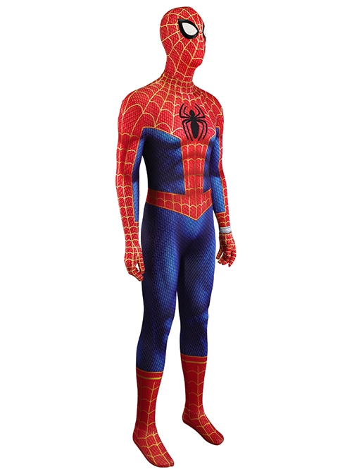 Spider-Man Across The Spider-Verse Peter Parker Halloween Cosplay Costume Bodysuit Full Set