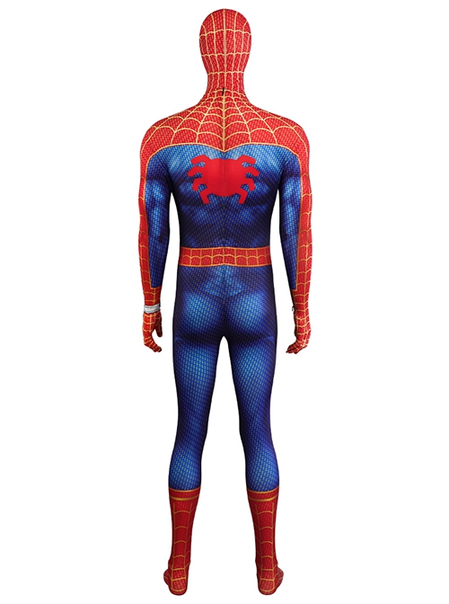 Spider-Man Across The Spider-Verse Peter Parker Halloween Cosplay Costume Bodysuit Full Set