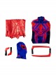 Spider-Man Across The Spider-Verse Spider-Man 2099 Cloak Version Halloween Cosplay Costume Bodysuit Full Set