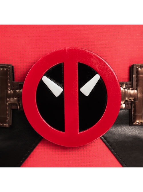 Deadpool & Wolverine Deadpool Printed Version Halloween Cosplay Costume Bodysuit Set Without Props
