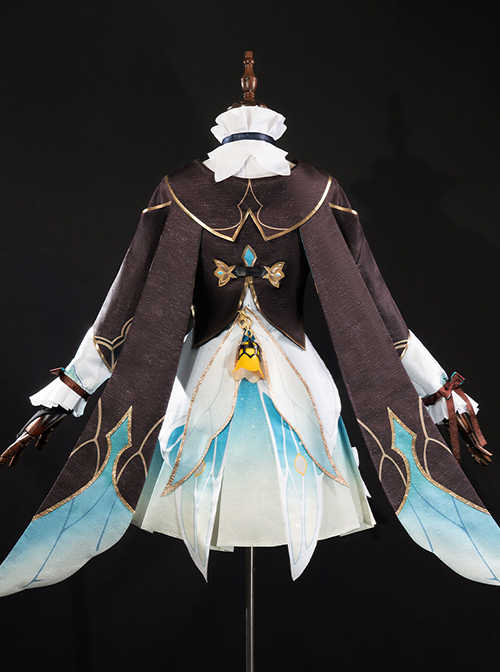 Game Honkai Star Rail Firefly Halloween Cosplay Costume Full Set