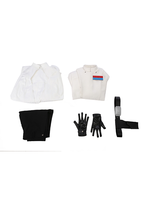 Rogue One A Star Wars Story Orson Krennic Halloween Cosplay Costume Set Without Shoes