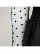 Movie Lisa Frankenstein Halloween Cosplay Costume Black Dress Set Without Shoes