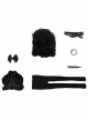 Movie Lisa Frankenstein Halloween Cosplay Costume Black Dress Set Without Shoes